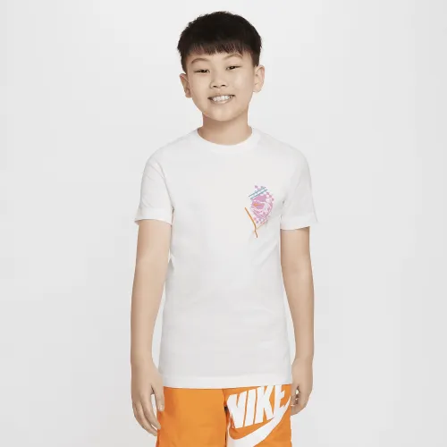 Nike Sportswear Big дитячі (для хлопчиків) Crew-Neck футболка колір білий