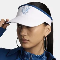 Nike Serena Williams Design Crew Unstructuколір червоний Dri-FIT Cap колір білий