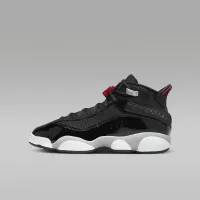 Nike Jordan 6 Rings Big дитячі Кросівки колір чорний