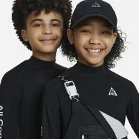Nike ACG Repel Big дитячі Long-Sleeve Top колір чорний