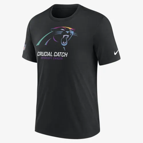 Carolina Panthers Crucial Catch чоловічі Nike NFL футболка колір чорний
