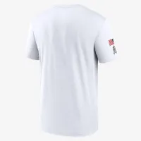 Dallas Cowboys Salute to Service Primary Edge Legend чоловічі Nike Dri-FIT NFL футболка колір білий