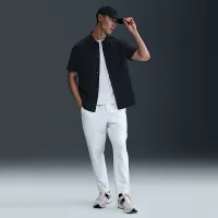 Nike 24.7 PerfectStretch мужские Dri-FIT Short-Sleeve Button-Down Top цвет черный