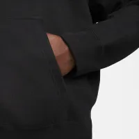 Nike Solo Swoosh чоловічі Fleece Толстовка з капюшоном колір чорний