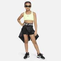 Nike Pro Girls' Dri-FIT шорти колір чорний