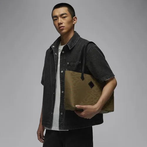 Nike Jordan Icon Tote сумка (17L) колір коричневий