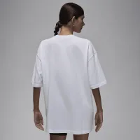 Nike Jordan жіноча оверсайз Graphic футболка колір білий
