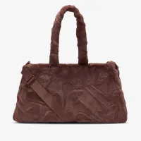 Nike Sportswear Faux Fur Tote (10L) колір коричневий