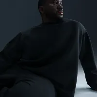 Nike 24.7 ImpossiblySoft мужские Dri-FIT Crew цвет черный
