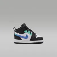 Nike Jordan 1 Mid SE Baby/Toddler Кросівки колір чорний