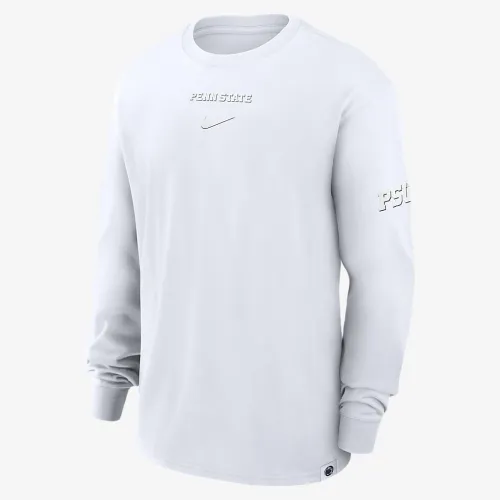 Penn State Nittany Lions Statement Max90 чоловічі Nike College Long-Sleeve футболка колір білий