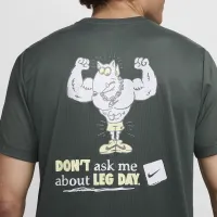 Nike чоловічі Dri-FIT Fitness футболка колір зелений