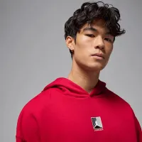 Nike Jordan Brooklyn Fleece мужские Graphic Pullover Толстовка с капюшоном цвет красный