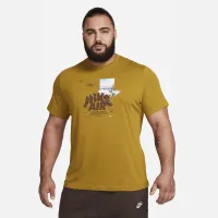 Nike Sportswear чоловічі футболка колір коричневий