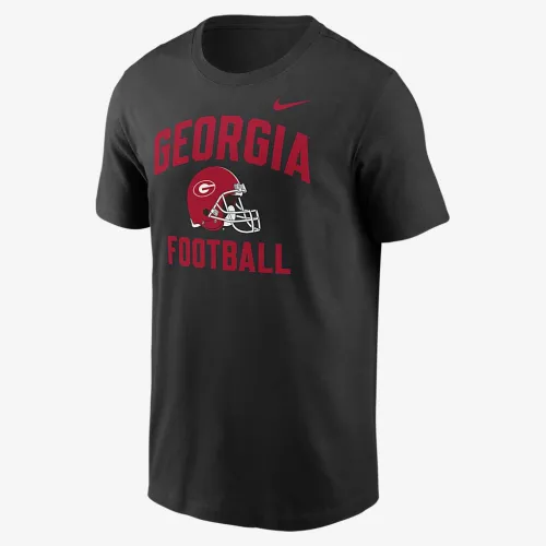 Georgia Bulldogs Campus Football Helmet чоловічі Nike College футболка колір чорний