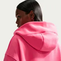 Nike Sportswear Phoenix Fleece жіноча оверсайз Full-Zip Толстовка з капюшоном Pink