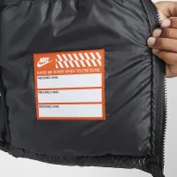 Nike Sportswear Heavyweight Synthetic Fill EasyOn Big детские Therma-FIT Repel Loose Hooded Vest цвет черный