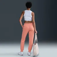 Nike Sportswear Phoenix Fleece женская Mid-Rise Sweatpants Orange