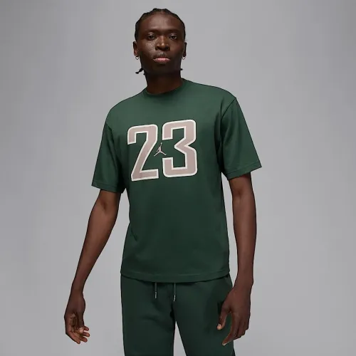 Nike Jordan Brooklyn чоловічі футболка колір зелений