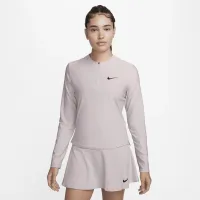 NikeCourt Advantage жіноча Dri-FIT 1/4-Zip Tennis Mid Layer колір фіолетовий