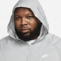 Nike Windrunner мужские Anorak Куртка цвет серый