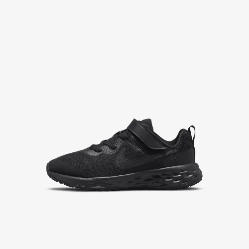 Nike Revolution 6 Little дитячі Кросівки колір чорний