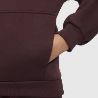 Nike Sportswear Club Fleece Big дитячі Толстовка з капюшоном колір червоний