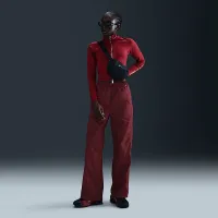 Nike Windrunner жіноча З високою талією Woven Open-Hem Pants колір червоний