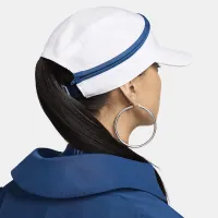 Nike Serena Williams Design Crew Unstructuколір червоний Dri-FIT Cap колір білий