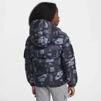 Nike Little дитячі DNA Logo Puffer Куртка колір чорний