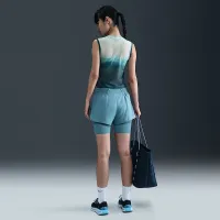 Nike женская Artist Collection Dri-FIT Printed Tank Top синий