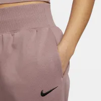 Nike Sportswear Phoenix Fleece женская С высокой Талией оверсайз Sweatpants цвет фиолетовый