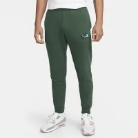 Nike Club Fleece мужские Fleece Pants цвет зеленый
