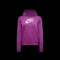 Nike Sportswear Club Fleece жіноча Logo Pullover Толстовка з капюшоном колір фіолетовий