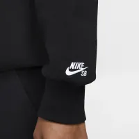 Nike SB Fleece Skate Crew колір чорний