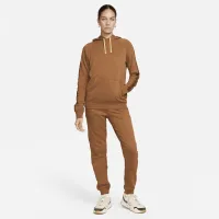 Nike Sportswear Essential жіноча Fleece Pants колір коричневий