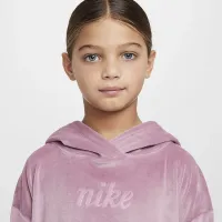 Nike Sportswear Little дитячі Cozy Pullover Толстовка з капюшоном колір фіолетовий