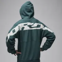 Nike Jordan MVP мужские Fleece Pullover Толстовка с капюшоном цвет зеленый