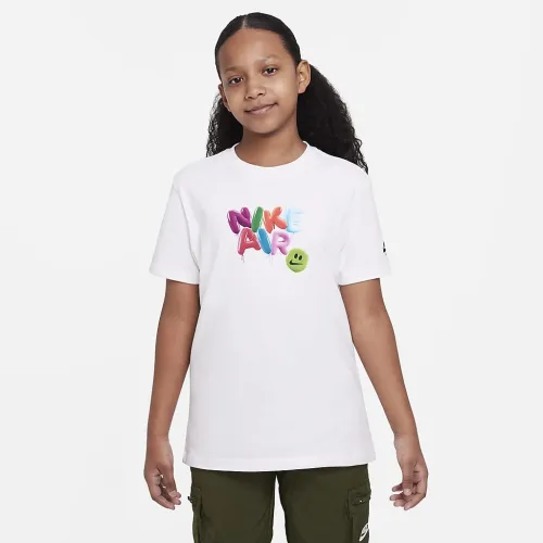Nike Sportswear Big детские футболка цвет белый