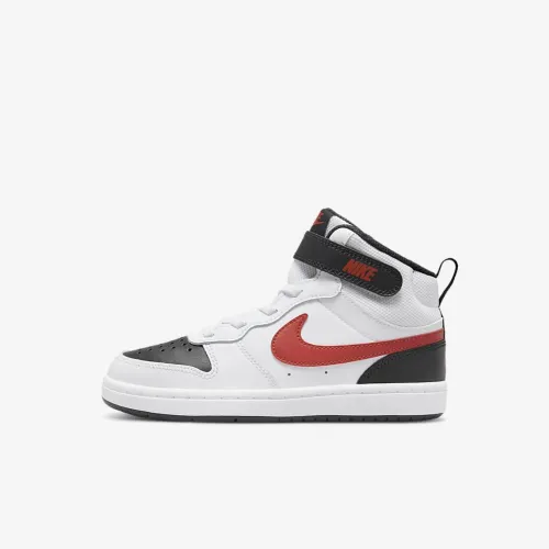 Nike Court Borough Mid 2 Little детские Кроссовки цвет белый