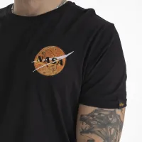 Футболка Alpha Industries NASA Davinci T 13650803 -  Черная