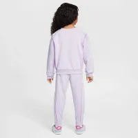 Nike Essentials Little детские 2-Piece Crew набор цвет фиолетовый