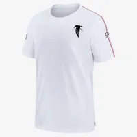 Atlanta Falcons Sideline Coach мужские Nike Dri-FIT NFL Top цвет белый