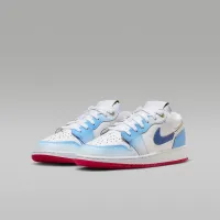 Nike Air Jordan 1 Low SE Big дитячі Кросівки колір білий