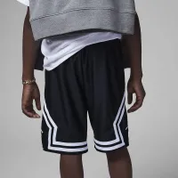 Nike Jordan Air Big дитячі Dri-FIT Diamond шорти колір чорний