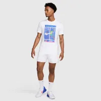 NikeCourt мужские Dri-FIT Tennis футболка цвет белый