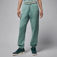 Nike Jordan Brooklyn Fleece жіноча Pants колір зелений