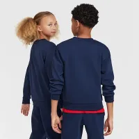 Nike Sportswear Club Big дитячі French Terry світшот блакитний