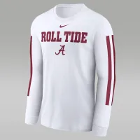 Nike Alabama Crimson Tide Local Spirit Slogan чоловічі Jordan College Long-Sleeve футболка колір білий