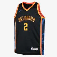 Shai Gilgeous-Alexander Oklahoma City Thunder 2024/25 City Edition Big дитячі Nike Dri-FIT NBA Swingman Jersey колір чорний